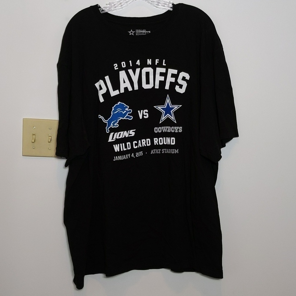 NFL Dallas Cowboys 2014 Wild Card Round Playoffs T Shirt